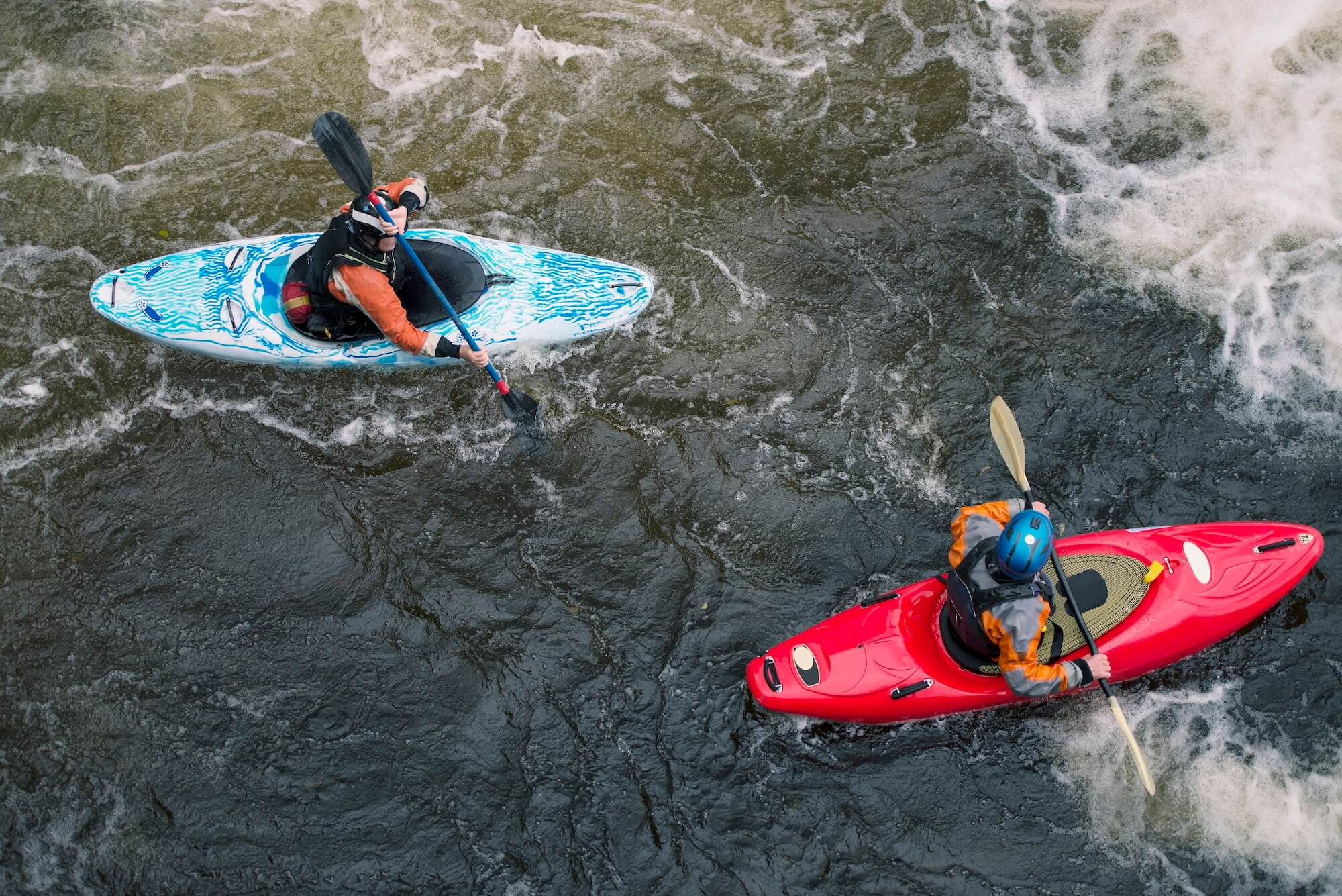 Kayaking on the River Glaslyn